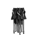 Instahut Gazebo 3x3 Pop Up Marquee Folding Tent Wedding Gazebos Camping Outdoor Shade Canopy Black-3