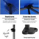 Instahut Gazebo 3x6 Pop Up Marquee Folding Tent Wedding Gazebos Camping Outdoor Shade Canopy Blue-4