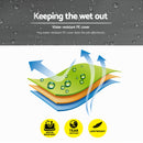 Instahut Gazebo Marquee 3m Outdoor Event Wedding Tent Camping Party Shade Iron Art Canopy Grey-6