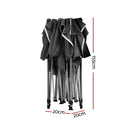 Instahut Gazebo Pop Up Marquee 3x3 Folding 500D Wedding Tent Base Pod Black-4