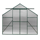Green Fingers Greenhouse 4.43x2.44x2.15M Aluminium Polycarbonate Green House Garden Shed-3