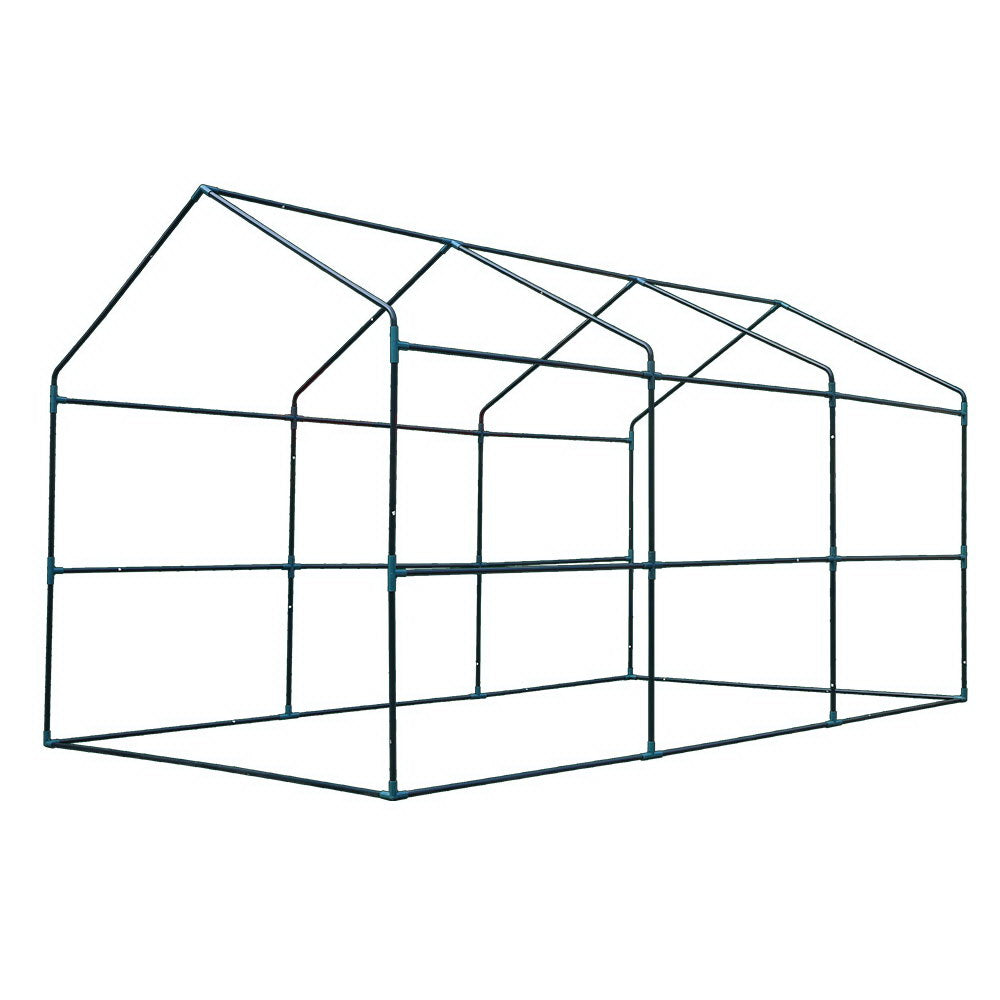 Green Fingers Greenhouse 3.5x2x2M Walk in Green House Tunnel Plant Garden Shed - 0