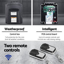 Lockmaster Dual Swing Gate Opener 800KG 20W Solar Panel-4