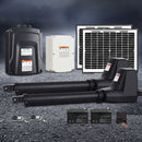Lockmaster Dual Swing Gate Opener 800KG 20W Solar Panel-7
