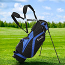 Everfit 6 Way Dividers Golf Bag Stand Insulated Carry Bag Zippered Rain Cover-7