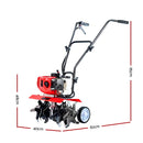 Giantz 65CC Tiller Rototiller Garden Cultivator 6 Blades Soil Power Rotary Hoe-2