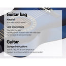 Alpha 34 Inch Classical Guitar Wooden Body Nylon String Beginner Kids Gift Blue-6