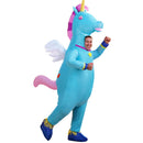 Inflatable Unicorn Costume Adult Suit Blow Up Party Fancy Dress Halloween Cosplay-1