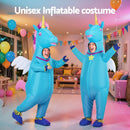 Inflatable Unicorn Costume Adult Suit Blow Up Party Fancy Dress Halloween Cosplay-6
