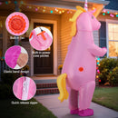 Inflatable Unicorn Costume Adult Suit Blow Up Party Fancy Dress Halloween Cosplay-5