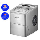 Devanti 12kg Ice Maker Machine Silver-1