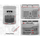 Devanti 12kg Ice Maker Machine Silver-4