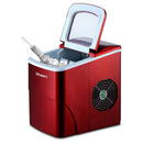 Devanti 12kg Ice Maker Machine Red-3
