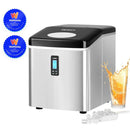 Devanti 3.2L Stainless Steel Portable Ice Cube Maker-1