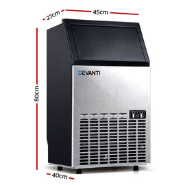 Devanti 45-60kg Commercial Ice Maker Machine - 0