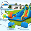 AirMyFun Kids Inflatable Pool Water Slide Cannon Splash Park Castle Outdoor Toys 427X374CM-6