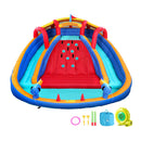 Kids Inflatable Pool Water Slide Cannon Splash Park Toss Game 408X386CM-1