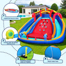 Kids Inflatable Pool Water Slide Cannon Splash Park Toss Game 408X386CM-6