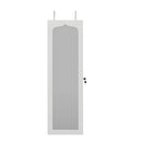 Artiss Jewellery Cabinet LED Mirror Lockable-5