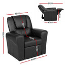 Keezi Kids Recliner Chair PU Leather Sofa Lounge Couch Children Armchair-2