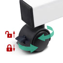 Artiss Laptop Desk Table Adjustable 60CM White-7