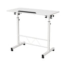 Artiss Laptop Desk Table Adjustable 80CM White-3