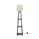 Artiss Floor Lamp 3 Tier Shelf Storage LED Light Stand Home Room Vintage White-3