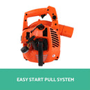 Giantz 25.4cc Petrol Leaf Blower Vacuum 2-in-1 Garden Vac Mulcher Blower Orange-9