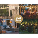 73m Festoon Lights Christmas Fairy String Lights Outdoor Party Garden Decor-5