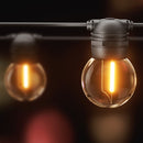 17m Solar Festoon Lights Outdoor LED String Light Christmas Wedding Decor-7