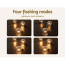 23m Solar Festoon Lights Outdoor LED String Light Wedding Party Christmas Decor-5