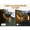 17m Solar Festoon Lights Outdoor LED String Light Christmas Party Decor-5