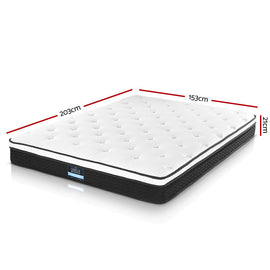 Giselle Bedding 21cm Mattress Euro Top Queen - 0