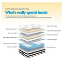 Giselle Bedding 34cm Mattress Euro Top Pocket Spring Single-7