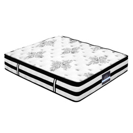 Giselle Bedding 34cm Mattress Euro Top Pocket Spring Super King - 0