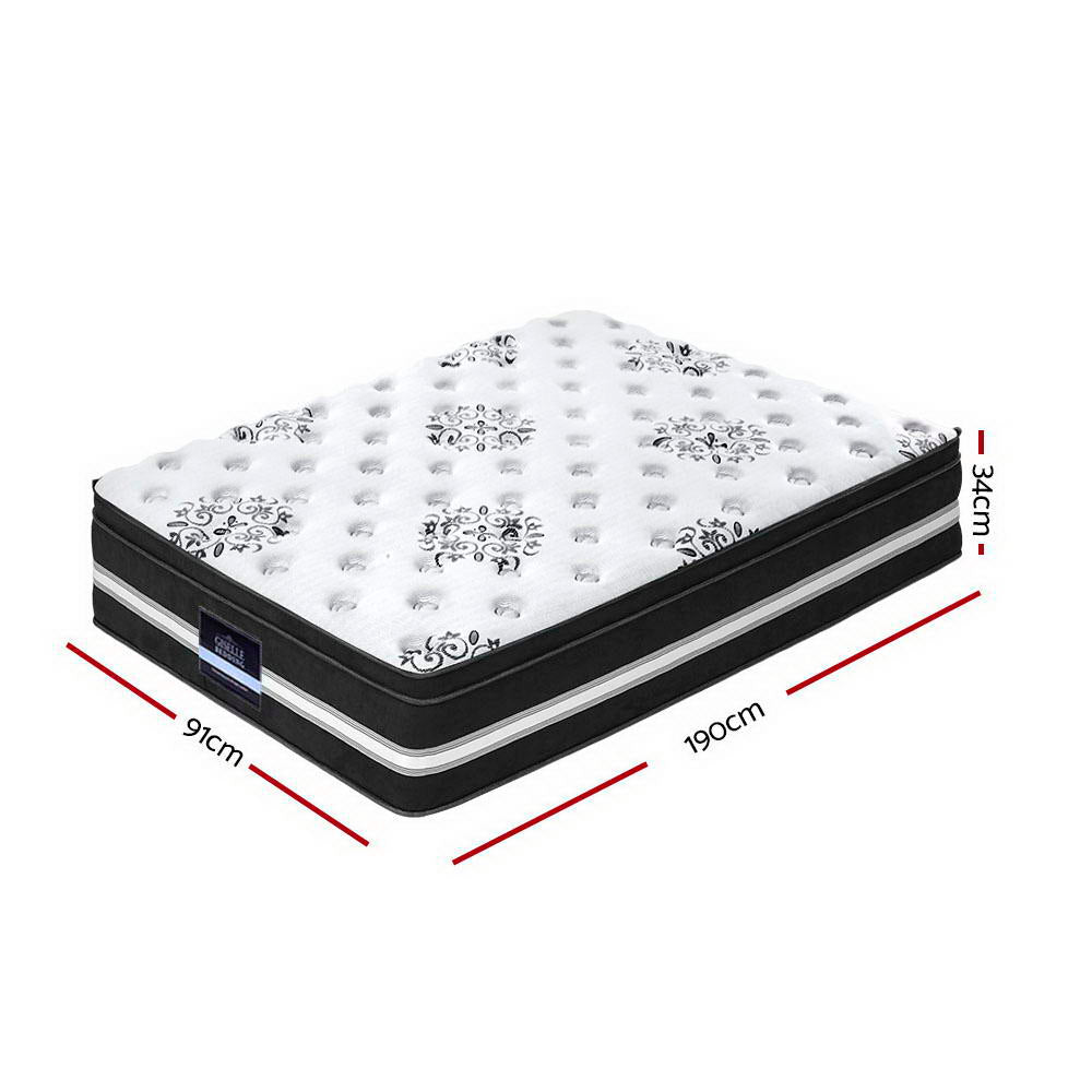 Giselle Bedding 34cm Mattress Cool Gel Memory Foam Single - 0