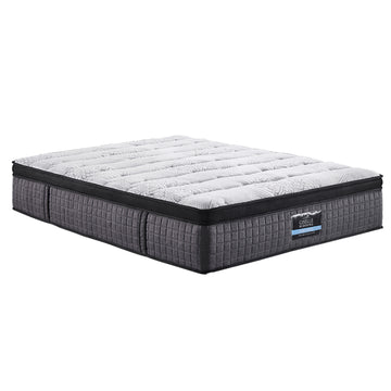 Giselle Bedding 34cm Mattress 9 Zone Latex Foam Queen - 0