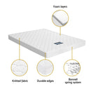 Giselle Bedding 13cm Mattress Tight Top King Single-5