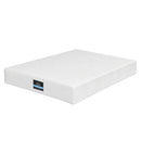 Giselle 25cm King Hybrid Mattress Soft Knitted Fabric Edge Support Gel Foam-11