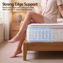 Giselle 30cm Double Spring Mattress Tencel Cover 5-Zone Firm Back Support-8