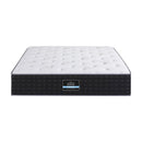 Giselle Double Reversible Spring Mattress Cashmere Cover Gel Foam Firm 35cm-11