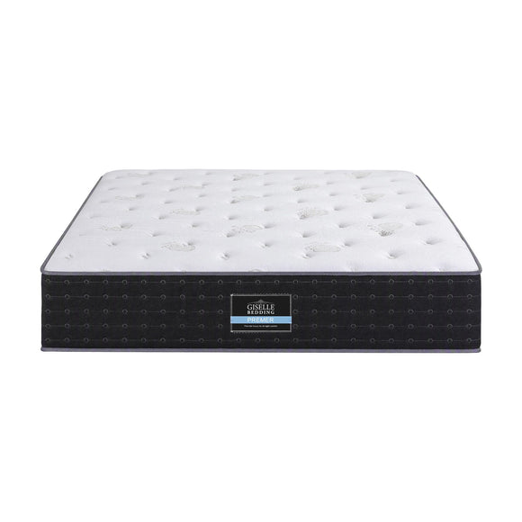 Giselle Double Reversible Spring Mattress Cashmere Cover Gel Foam Firm 35cm