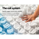 Giselle Bedding 31cm Mattress Euro Top King-5