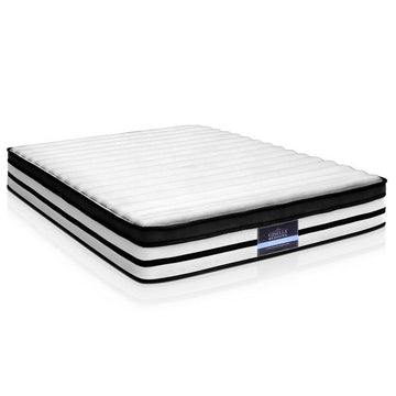 Giselle Bedding 27cm Mattress Euro Top Queen - 0