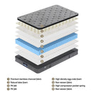 26cm Giselle Mattress King Single Latex Foam Mattresses-5
