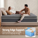 Giselle Mattress 35cm Hybrid Pocket Spring Euro Top Queen-10