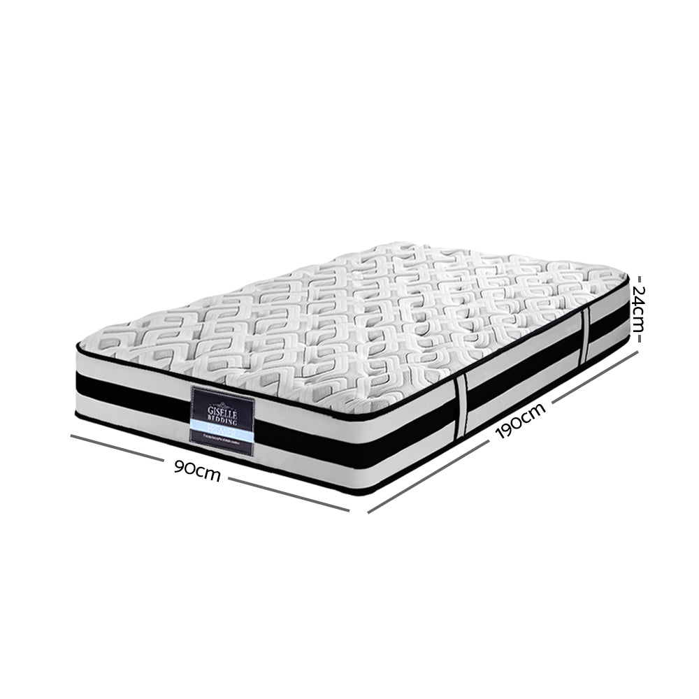 Giselle Bedding 24cm Mattress Super Firm Single - 0