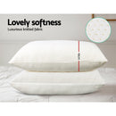Giselle Bedding Memory Foam Pillow 19cm Thick Twin Pack-4