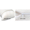 Giselle Bedding Memory Foam Pillow 19cm Thick Twin Pack-5