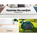 Giselle Bedding Memory Foam Mattress Topper Egg Crate 5cm Queen-7